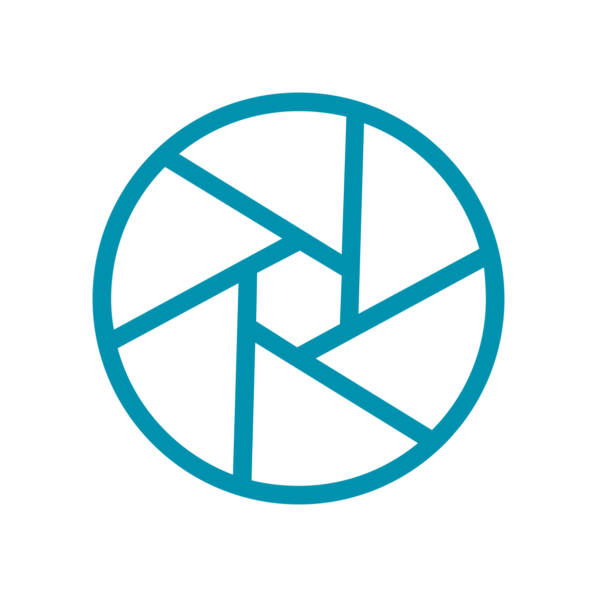 Camera Lense Icon.